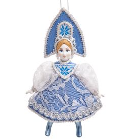 РусКукла RK-833 Кукла подвесная «Снегурочка»