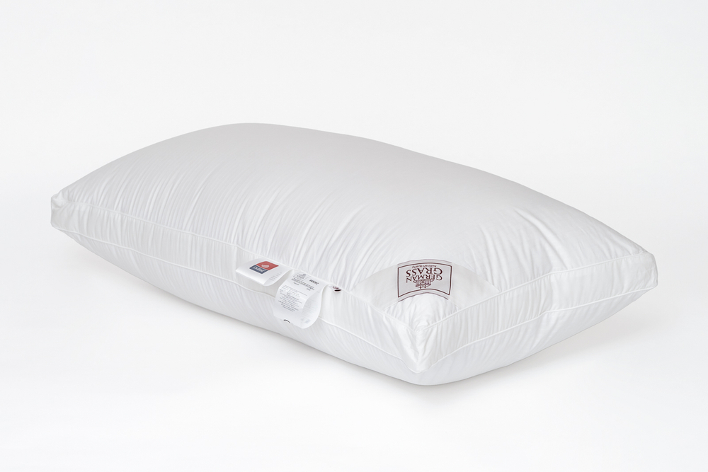 Подушка трехкамерная упругая 50х90 German Grass 3D Thermo Down Grass с эффектом терморегуляции с бортиком