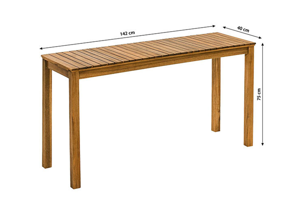 Стол из акации KARO для балкона  Joygarden
