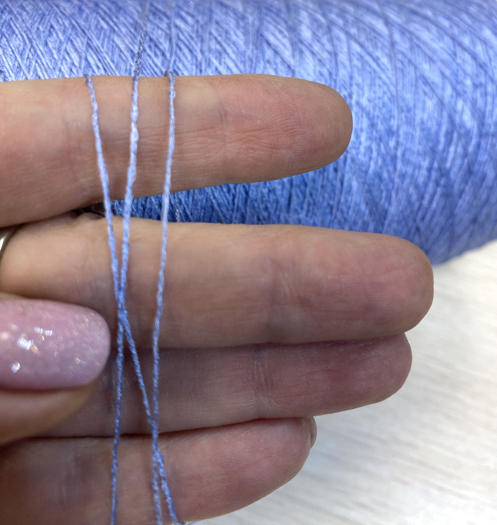 пряжа на бобине (Италия) 100% шелк 100 г-1500 м. 260 г