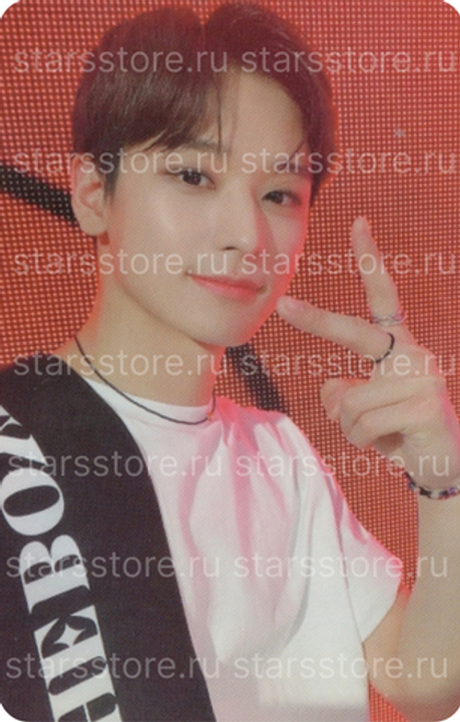 Фотокарта Juyeon - 2020 THE BOYZ ONLINE CONCERT RE：AL BACK STAGE TRADING CARD