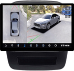 Магнитола для KIA Sorento 2 XM 2012-2016 (климат на ШГУ, рамка большая) - Teyes CC3-2K-360 монитор 13" 2K QLED на Android 10, 6Гб+128Гб, CarPlay, 4G SIM-слот, 4 камеры в комплекте