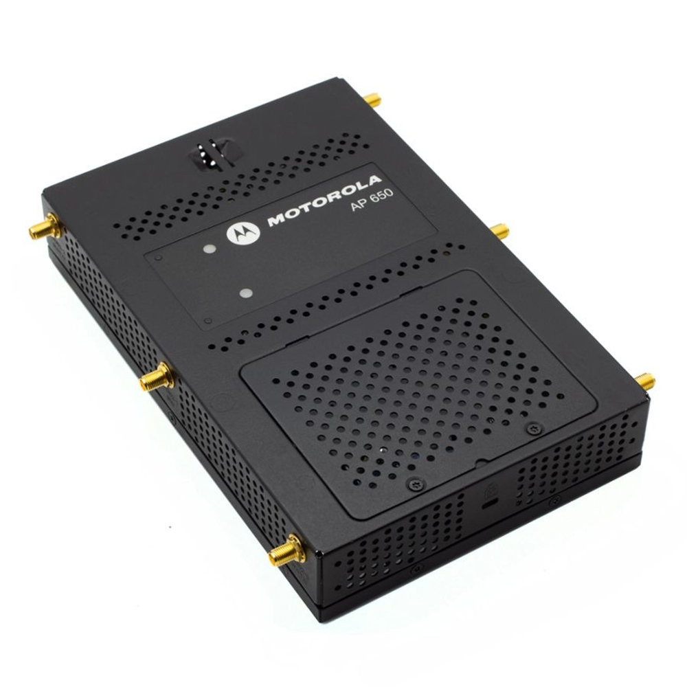 Беспроводная точка доступа Motorola AP-0650-66040-US с двумя радиомодулями, стандартом 802.11n и скоростью 300 Мбит/с.