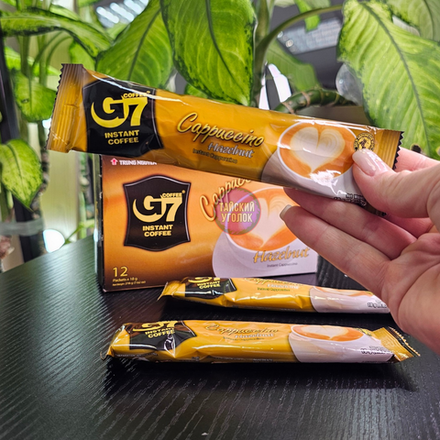 Кофе растворимый Капучино Trung Nguyen G7 Cappuchino 1 пакетик 18 гр