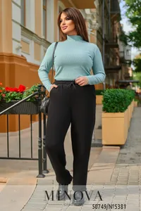 Брюки 5381-черный Minova