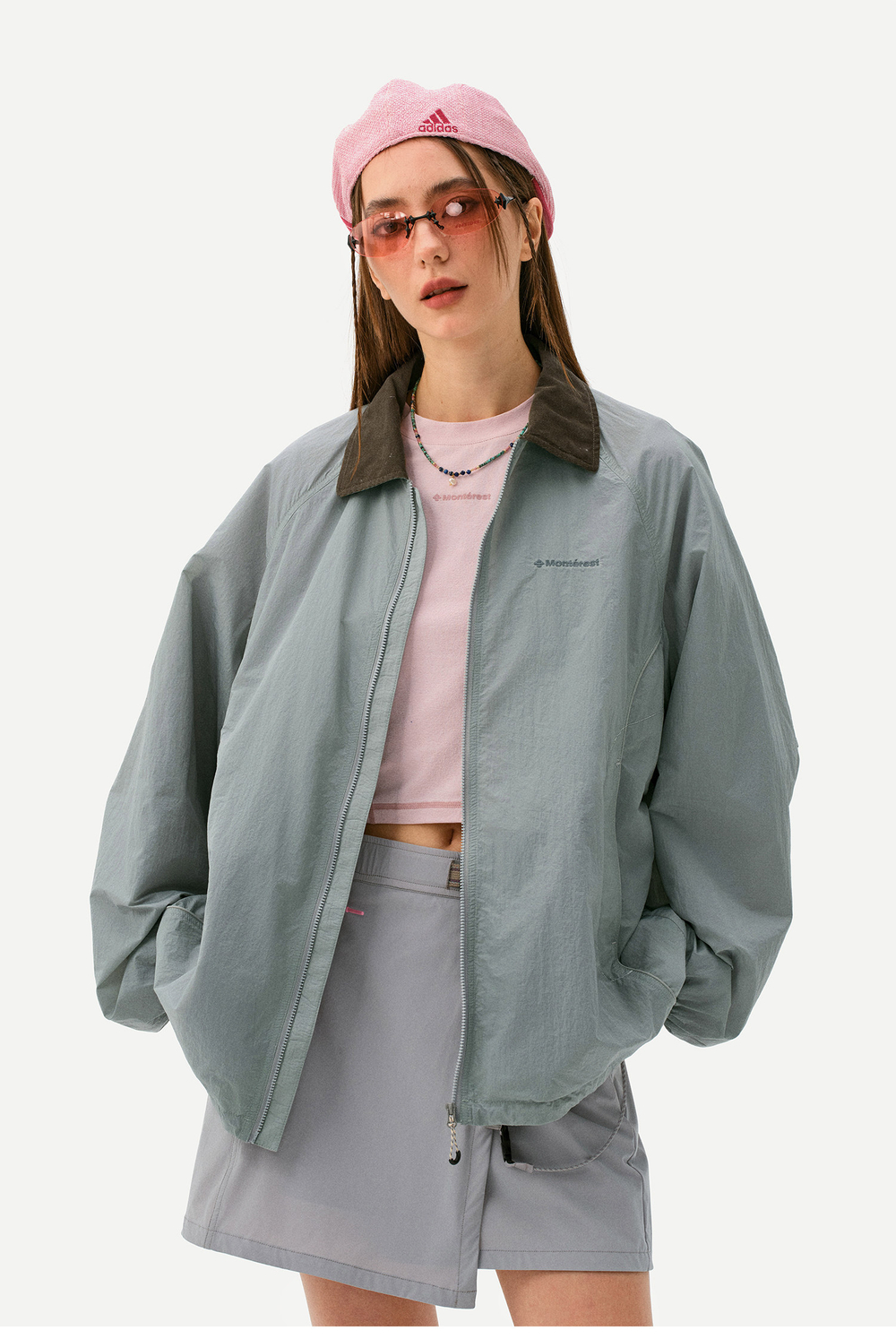 Куртка Nothomme Monterest Outdoor Water-Repellent Vintage Corduroy Lapel Loose Fit Coach Jacket