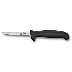 Фото нож для птицы VICTORINOX Fibrox с лезвием из нержавеющей стали 9 см и рукоятью из пластика чёрного цвета с гарантией
