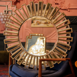 Настенное зеркало Объект мечты Мицар Сильвер