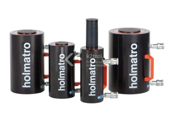 Алюминиевый домкрат Holmatro HAC 100 H 30 двойного действия с гидравлическим возвратом