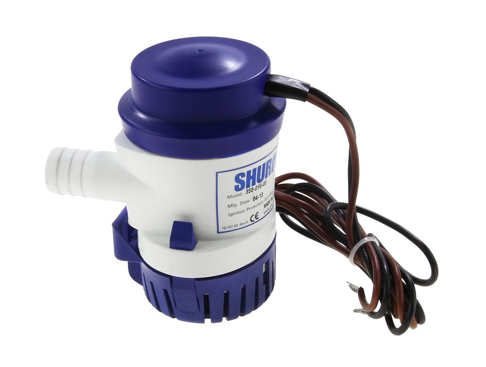 Помпа осушительная Shurflo 500 GPH, 12 В