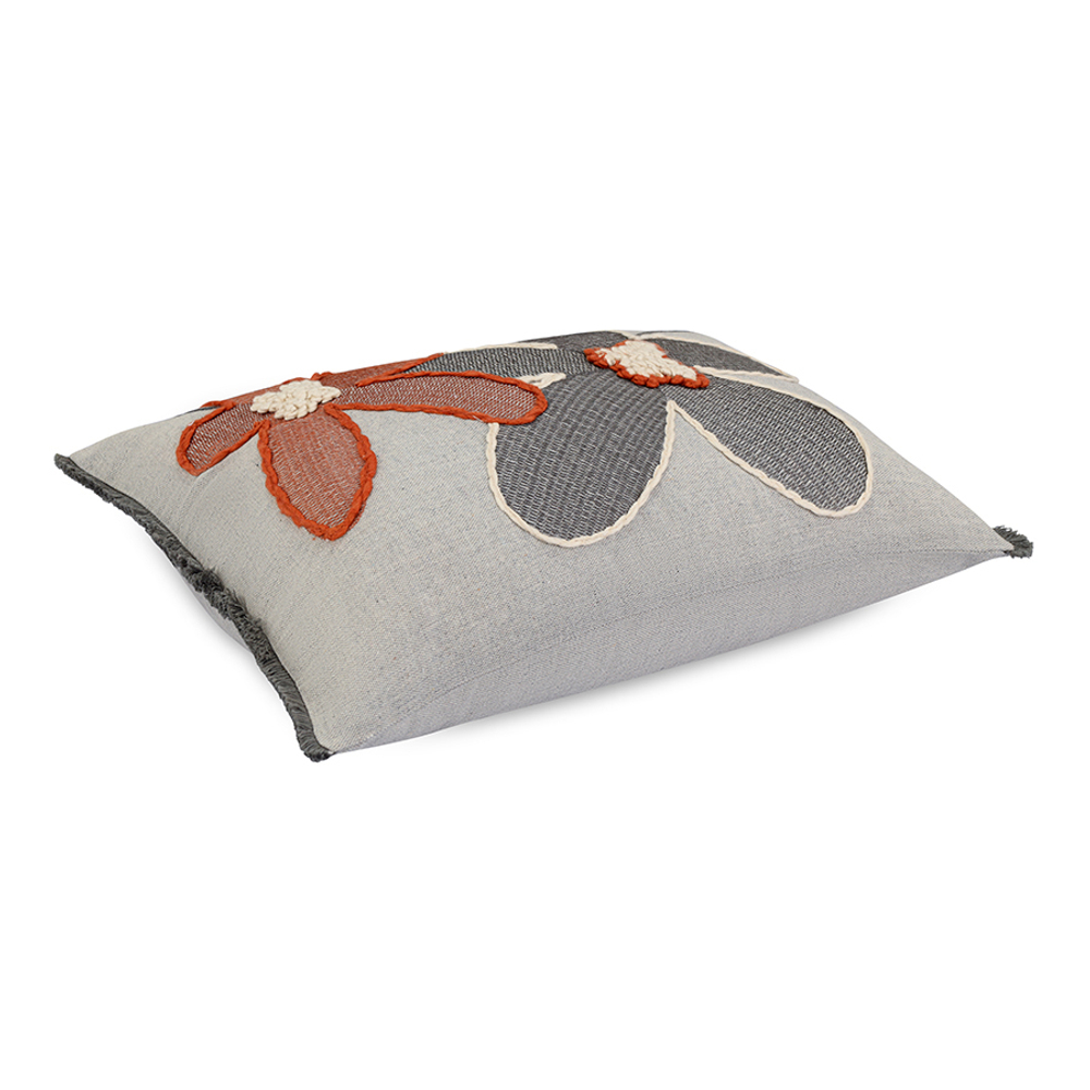 Чехол на подушку stone flowers из коллекции ethnic, 30х45 см