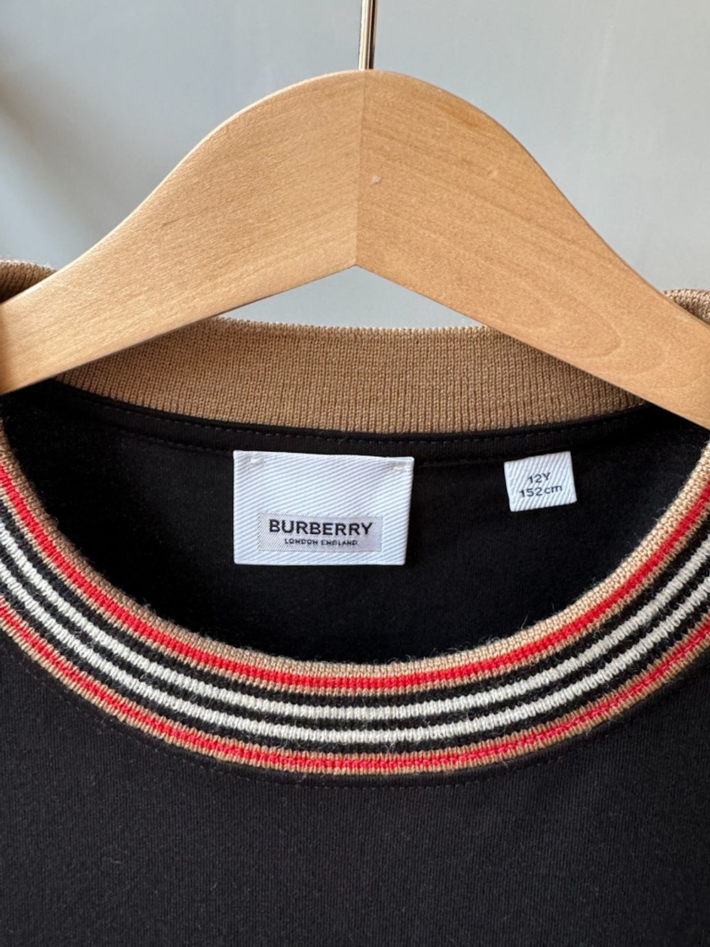 Хлопковая футболка Burberry, 152