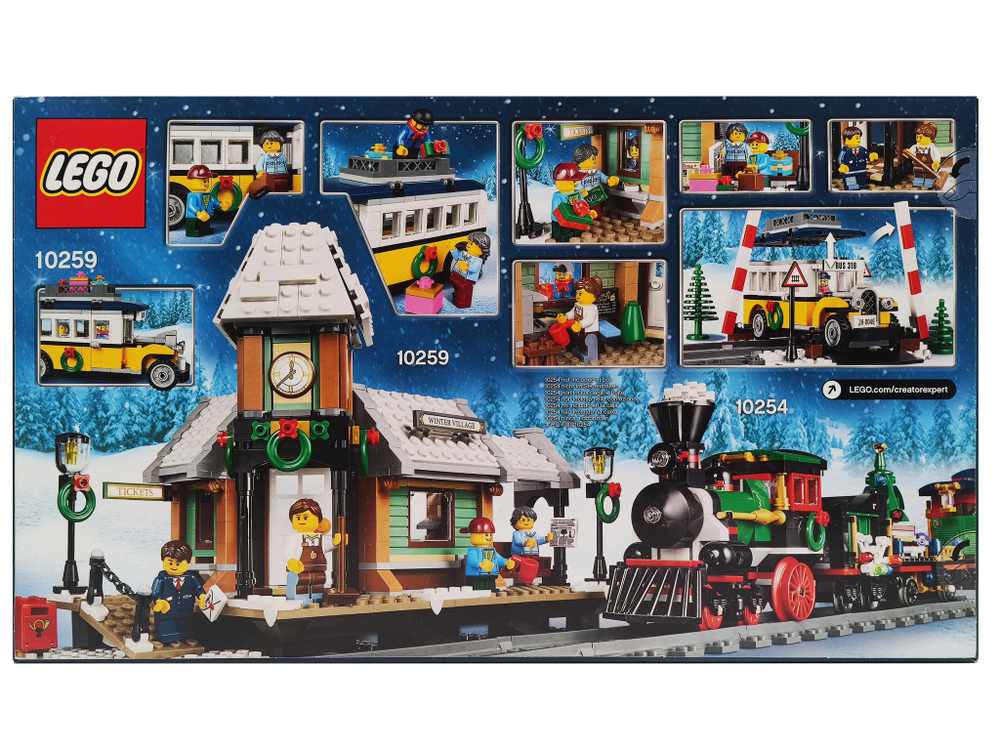 Конструктор LEGO 10259 Станция зимней деревни