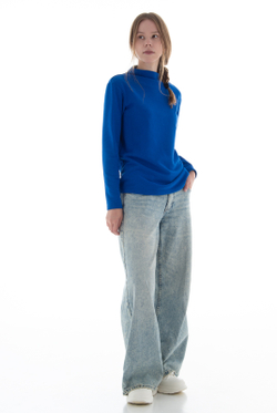 Повседневный джемпер 3181ВЕА, василёк #58В033181ВЕА