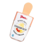 Блеск-бальзам для губ с ароматом клубники и шампанского ToyFa Yovee Охлаждающий поцелуй 5,5мл