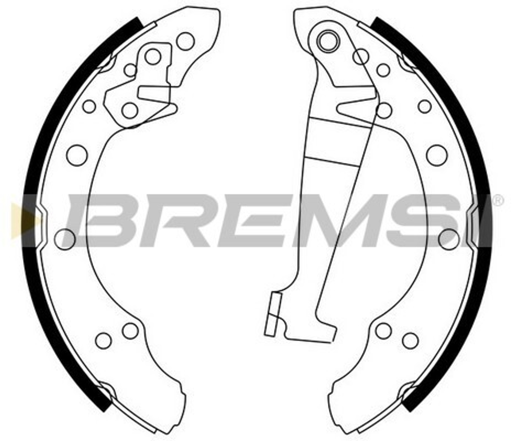 BREMSI - GF0543-BMS - Brake Shoe Set