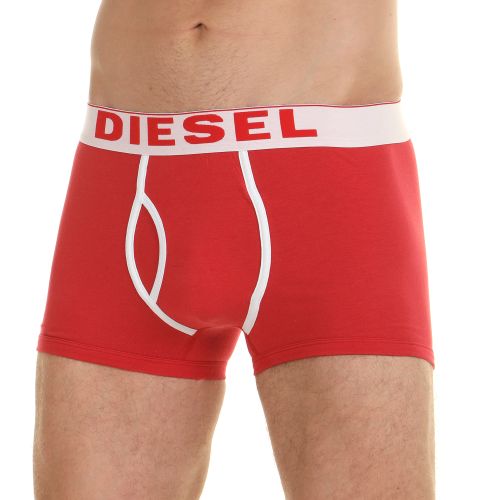 Мужские трусы боксеры красные Diesel