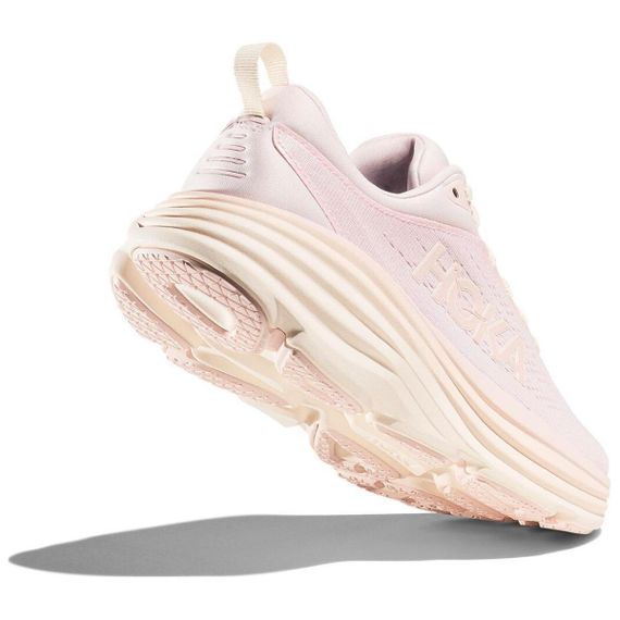 HOKA ONE ONE Bondi 8 Беговые дорожки Низкие Жемчужно-розовые