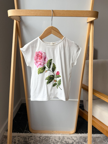 Хлопковая футболка Dolce & Gabbana, 80