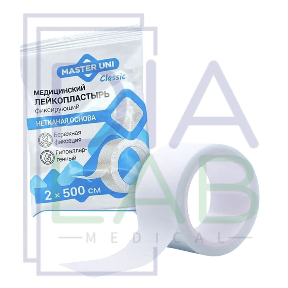 Лейкопластырь на нетканной основе Master Uni 3 шт.
