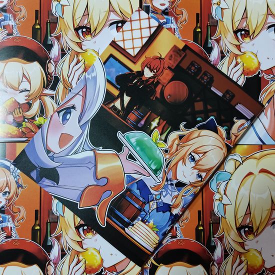 Тетрадь Genshin Impact Girls