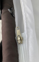 Коляска  ALFA (3 в 1) (RIKO BASIC) 10 коричневый-капучино