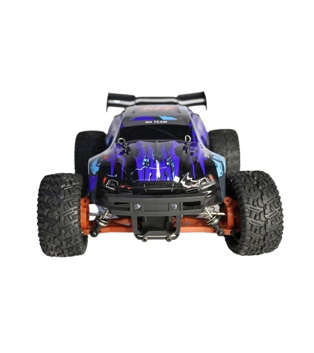 Радиоуправляемая трагги Remo Hobby S EVO-R UPGRADE V2.0 (синяя) 4WD 2.4G 1/16 RTR