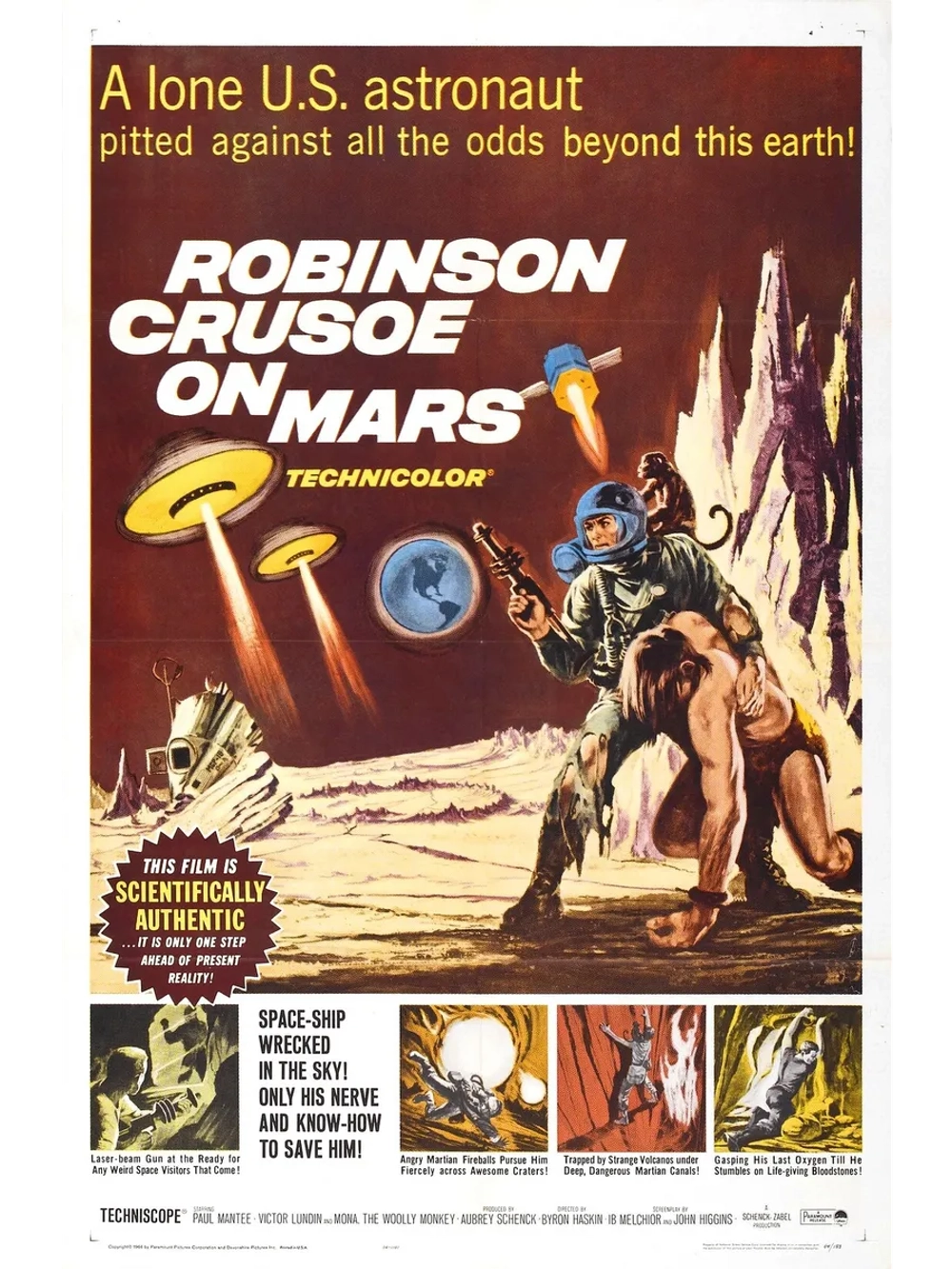 Робинзон Крузо на Марсе (1964) (DVD-R)