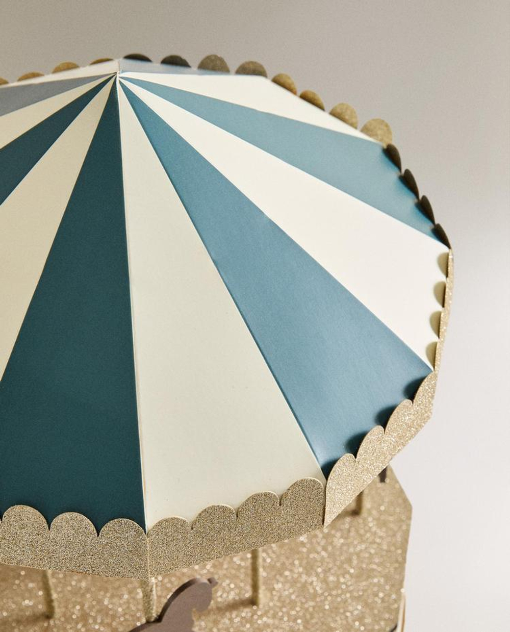 ZARA HOME РОЖДЕСТВЕНСКИЙ АДВЕНТ-КАЛЕНДАРЬ В ФОРМЕ КАРУСЕЛИ, РАЗНОЦВЕТНЫЙ