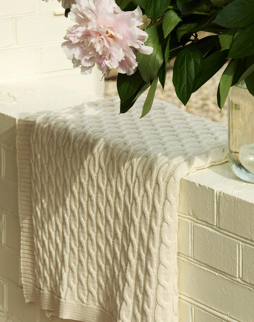 Элитный плед-покрывало Imperio 22 экрю от Luxberry