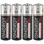 Батарейка алкалиновая Energy Pro LR6/4S (AA) (4шт в спайке) (104401)