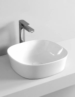Раковина накладная Artceram Ghost 41,5 GHL001 01 00 белая