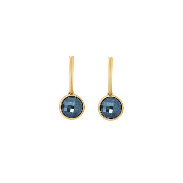 Серьги Possebon Pearl Sodalite A1269.22 BL/G