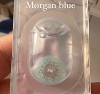 Голубые линзы на 12 мес. Marquise Morgan blue