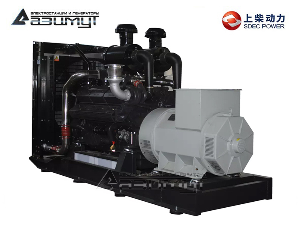 Дизельный генератор Азимут АД-500С-Т400-1РМ5 Sdec