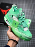 AIR JORDAN 4 RERO X OW GREEN/GREEN/WHITE