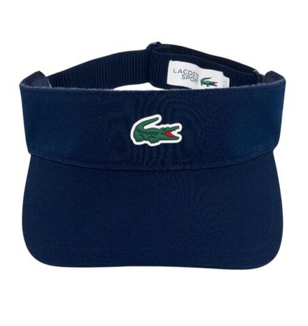 Теннисный козырек Lacoste Diamond Taffeta Sport - bleu marine