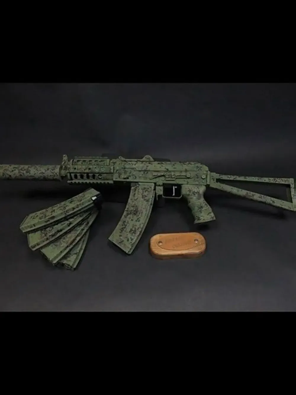 Набор оружейная краска в баллончиках, трафарет "Цифровая флора", NK Novokraska