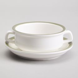 БУЛЬОННИЦА С БЛЮДЦЕМ LEFARD "FAMILY HOUSE" 250 МЛ 15*6 СМ (КОР=16НАБ.)