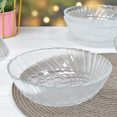 Набор салатников "Atlantis" 6шт 150мм, закаленное стекло