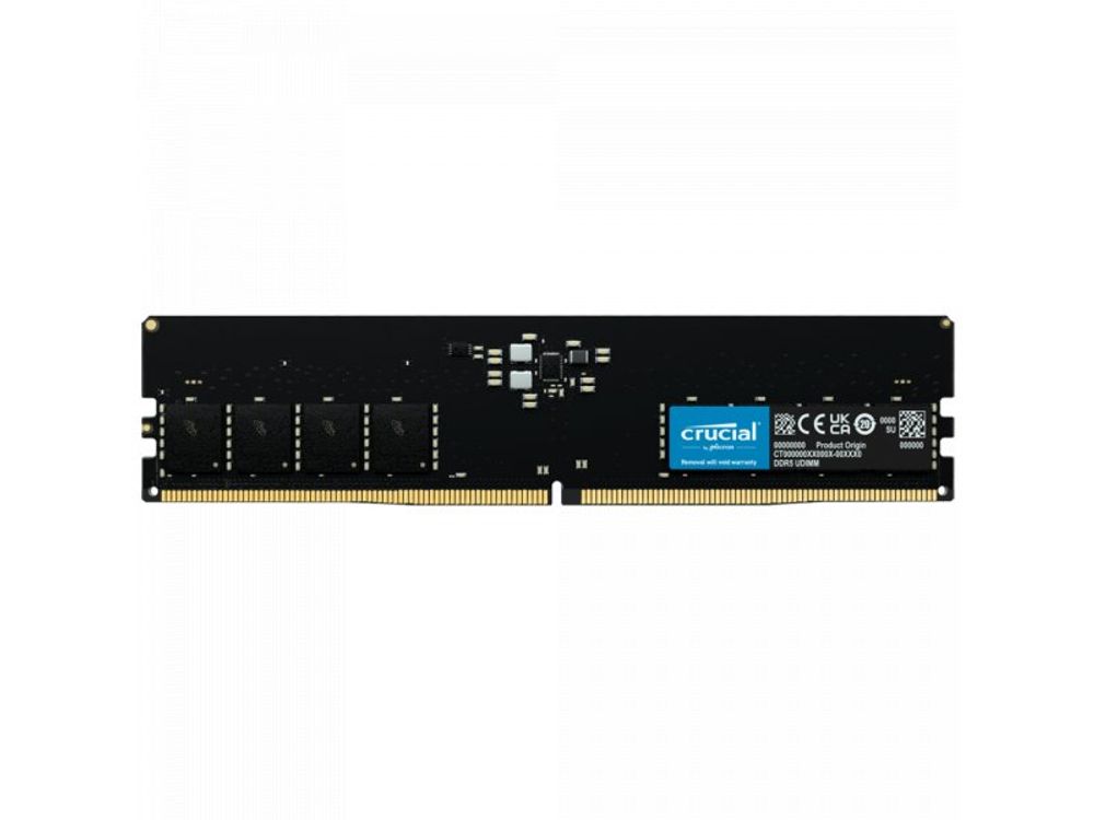 Оперативная память Crucial CT16G56C46U5T, DDR5 1х 16ГБ 5600 МГц, DIMM, OEM