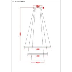 Подвесная люстра Arte Lamp