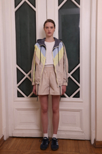 Шорты из плащевки, разноцветный