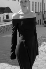 Вечернее платье "Мара" из шерсти