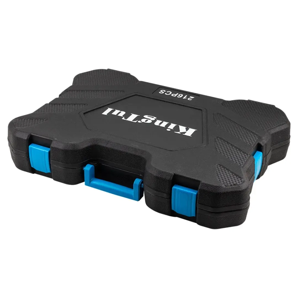 Набор инструментов 216пр. 1/4'', 3/8'', 1/2''(6гр.) KINGTUL KT-38841 EURO