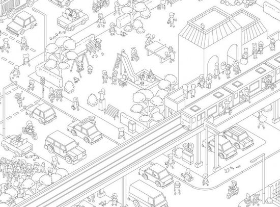 Настольная игра МикроМакро. Город улик. Надземка