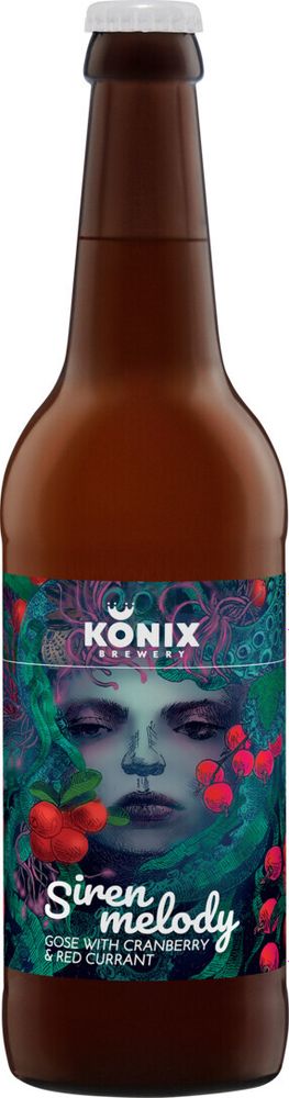 Пиво Коникс Сайрен Мелоди / Konix Siren Melody 0.5л - 6шт