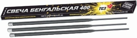 Бенгальский огонь 180 сек, 40 см, 3 шт.