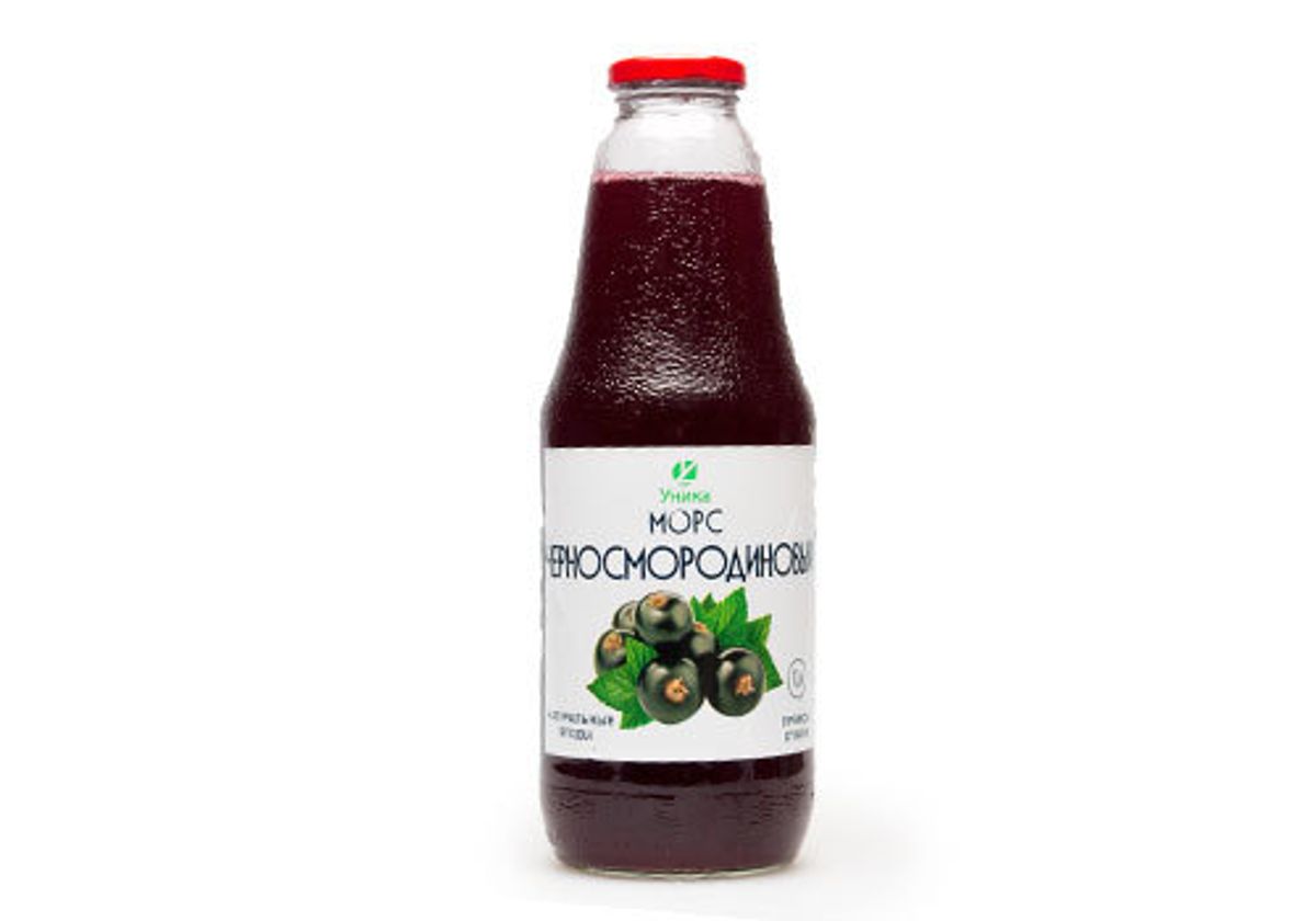 Морс черносмородиновый Уника, 1л