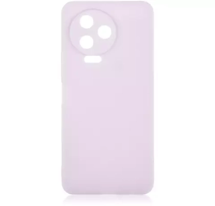 Накладка Infinix Note 12 4G силикон матовый сиреневый  Soft Case Zibelino